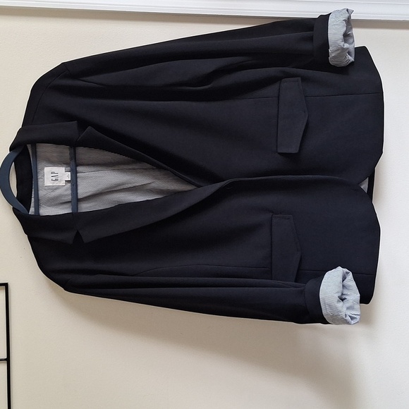 Gap Women's Classic Black Blazer Size 18 - Picture 2 of 12